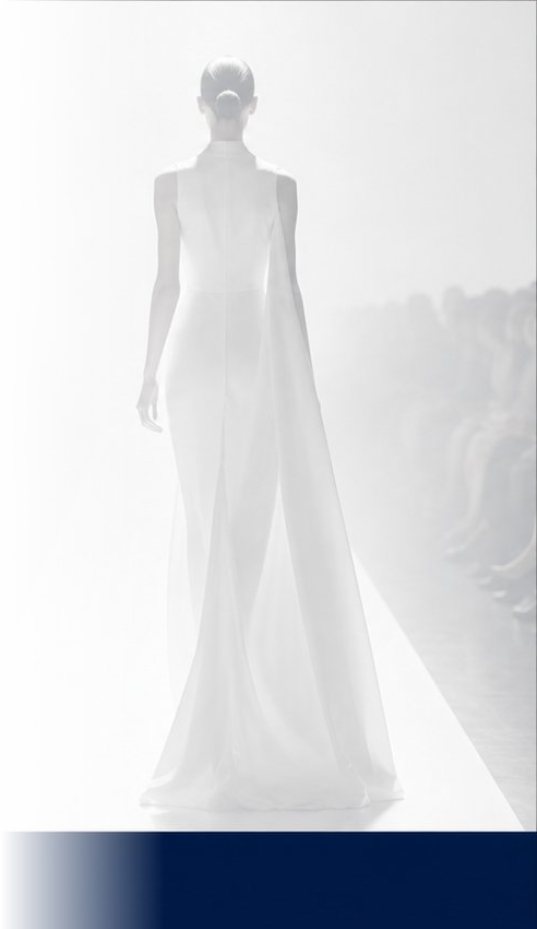 Minimal runway image used in Designovel company presentation